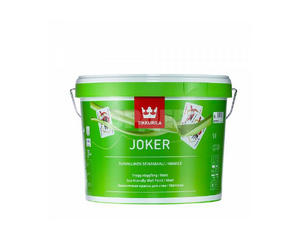 Краска экологичная Tikkurila Joker цвет белый 9 л